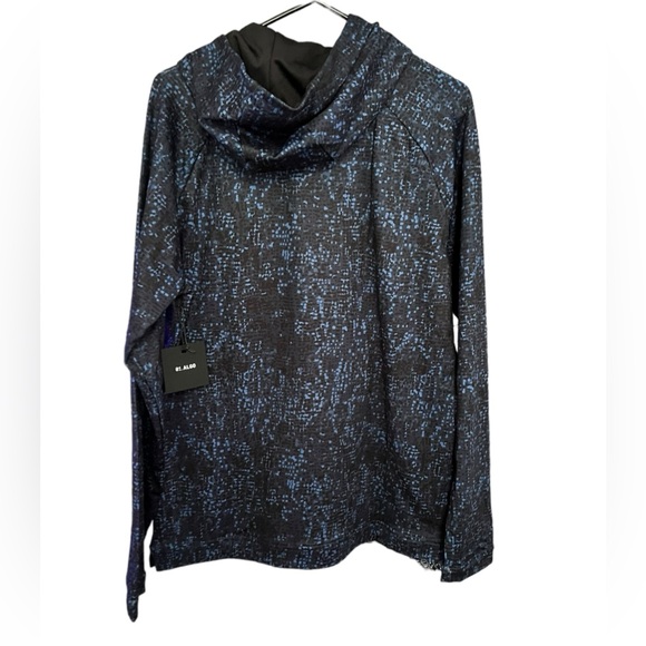 01.Algo Patterned Performance Hoodie UPF 40 - Picture 2 of 3